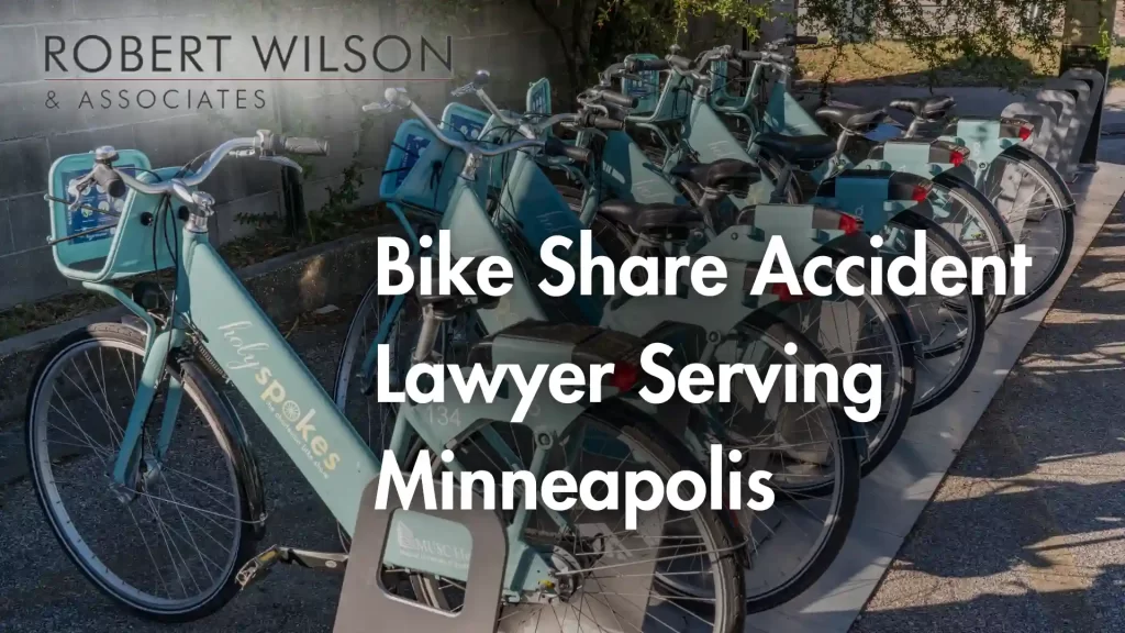 Bike Share Accident Lawyer Serving Minneapolis